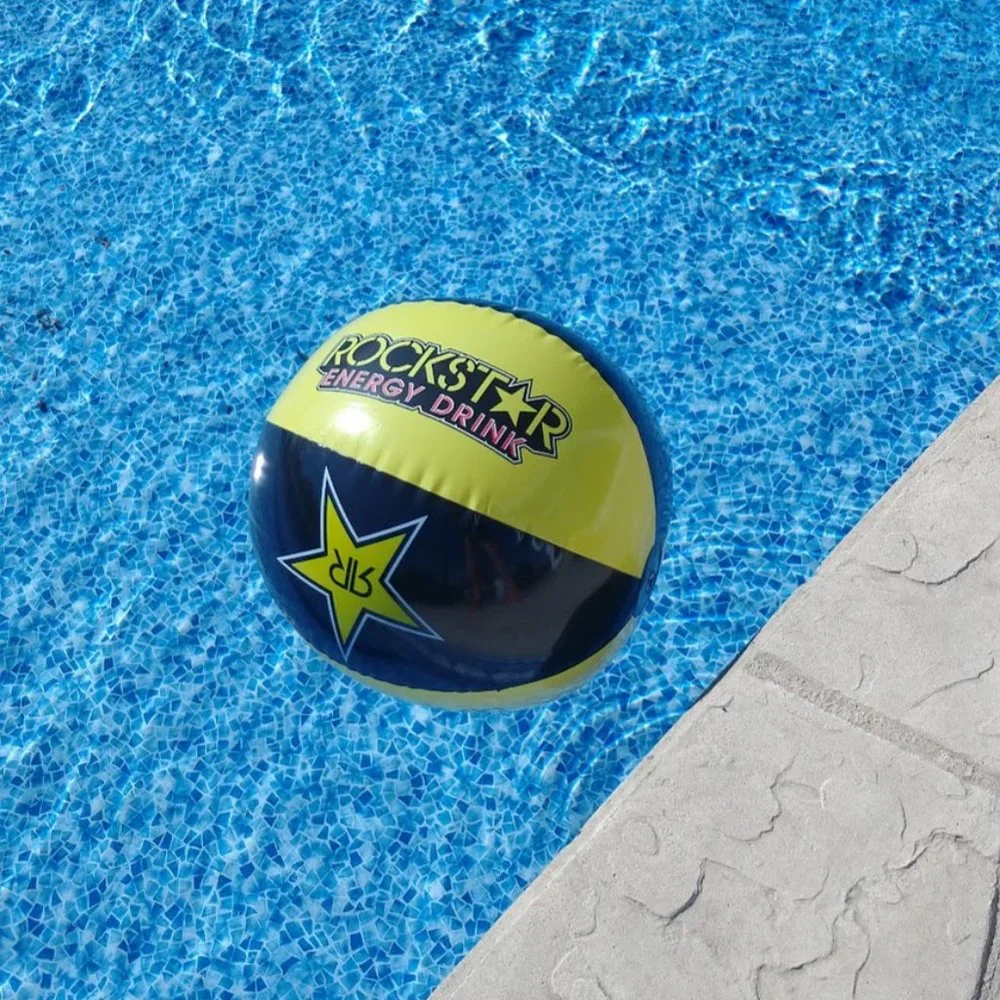 BEACH BALL - Rockstar - Rockstar Energy Drink Promotional Inflatable Blo…
